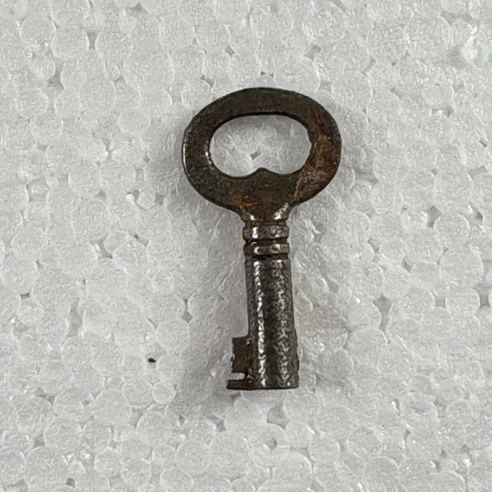 VTG Lot 3 Skeleton Keys Antique Brass Iron Cabinet Trunk Steampunk Craft Decor‎